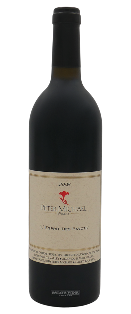 Peter Michael Estate Red L'Esprit des Pavots Knights Valley 2008 750ml - 1