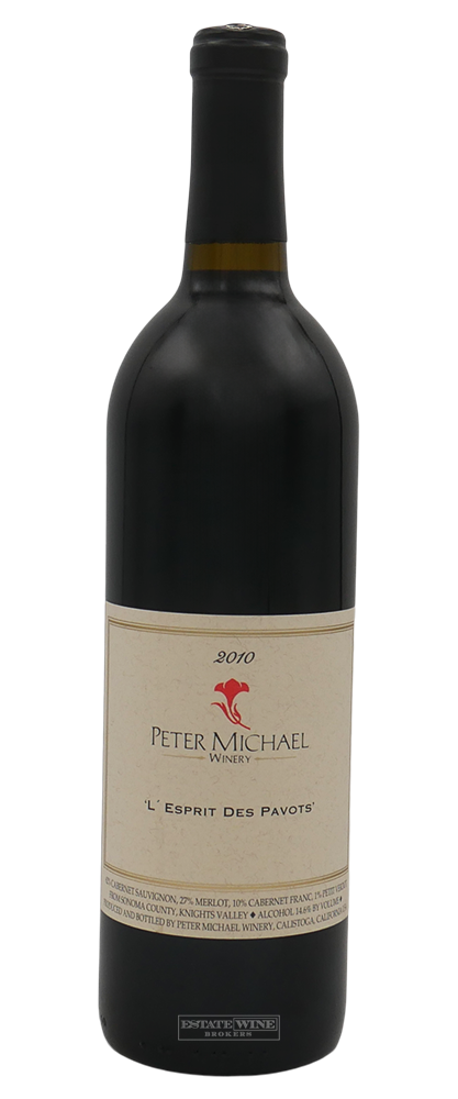 Peter Michael Estate Red L'Esprit des Pavots Knights Valley 2010 750ml - 1