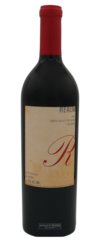 Realm Cellars Cabernet Sauvignon The Bard Napa Valley 2007 750ml - 1