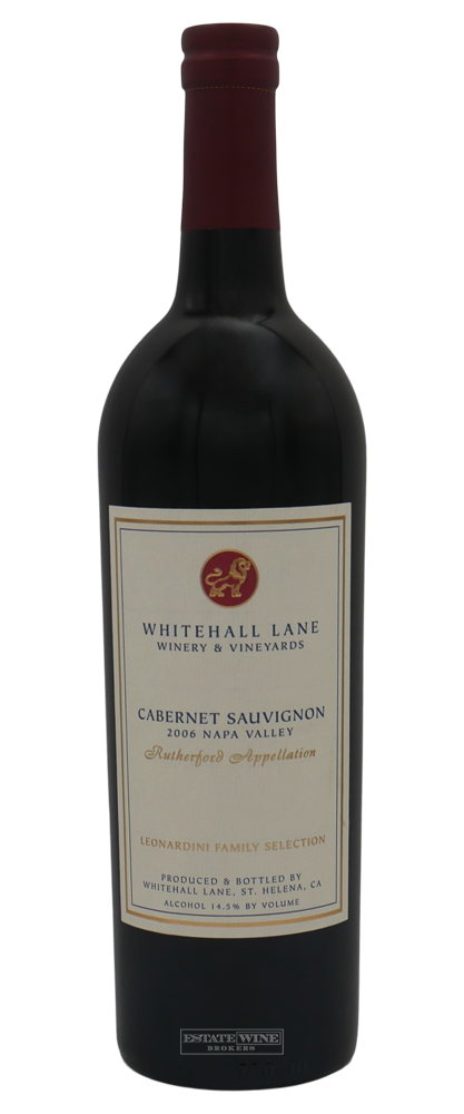 Whitehall Lane Cabernet Sauvignon Rutherford 2006 750ml - 1