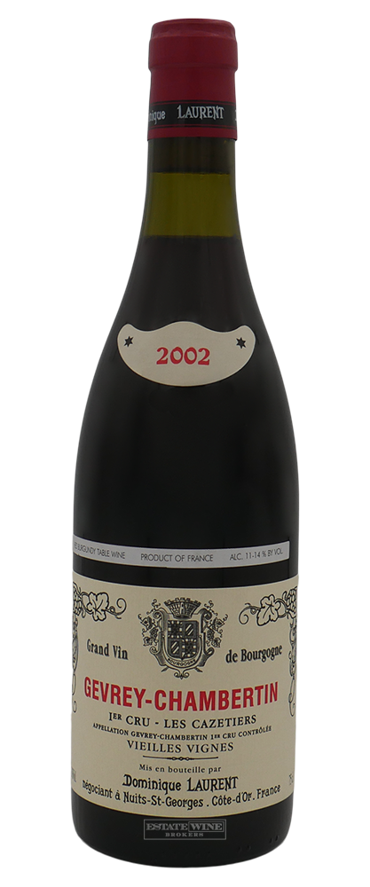Dominique Laurent Gevrey Chambertin Les Cazetiers 1er Cru 2002 750ml - 1