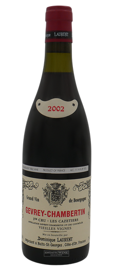 Dominique Laurent Gevrey Chambertin Les Cazetiers 1er Cru 2002 750ml - 1