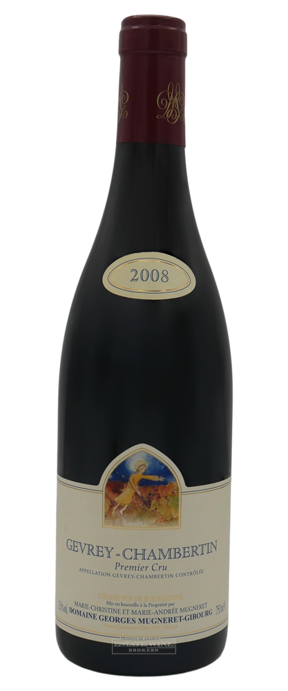Domaine Georges Mugneret-Gibourg Gevrey Chambertin Premier Cru 2008 750ml - 1