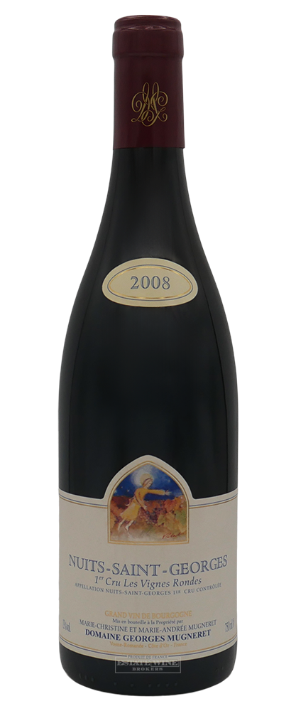 Domaine Georges Mugneret-Gibourg Nuits Saint Georges Les Vignes Rondes 1er Cru 2008 750ml - 1