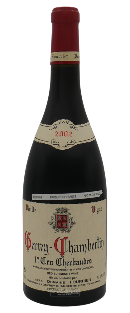 Domaine Fourrier Gevrey Chambertin Les Cherbaudes Vieilles Vignes 1er Cru 2002 750ml - 1