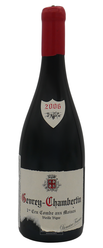 Domaine Fourrier Gevrey Chambertin Combe Aux Moines Vieille Vignes 1er Cru 2006 750ml [Torn Label] - 1