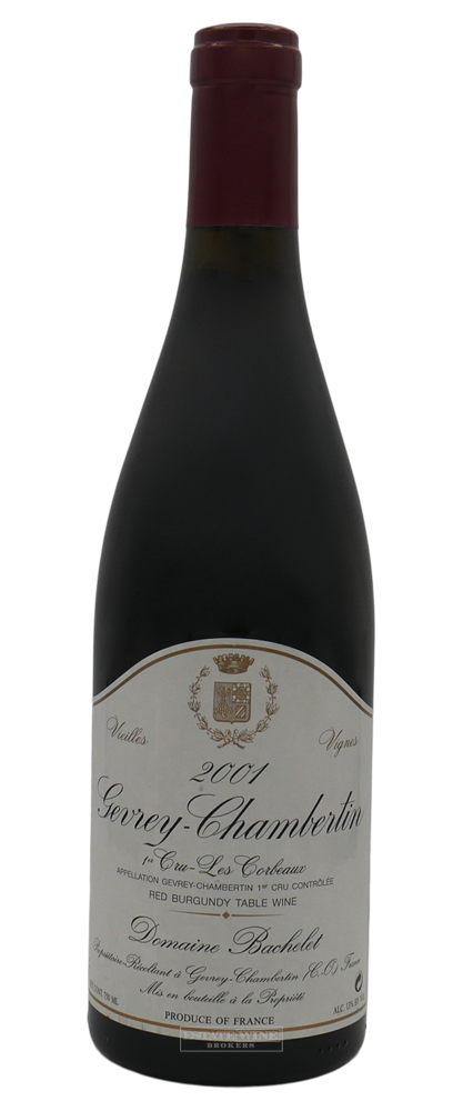 Domaine Denis Bachelet Gevrey Chambertin Les Corbeaux Vieilles Vignes 1er Cru 2001 750ml - 1