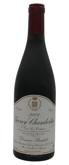 Domaine Denis Bachelet Gevrey Chambertin Les Corbeaux Vieilles Vignes 1er Cru 2001 750ml - 1