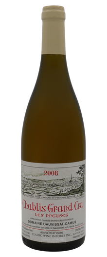 Rene et Vincent Dauvissat Chablis Les Preuses Grand Cru 2008 750ml - 1