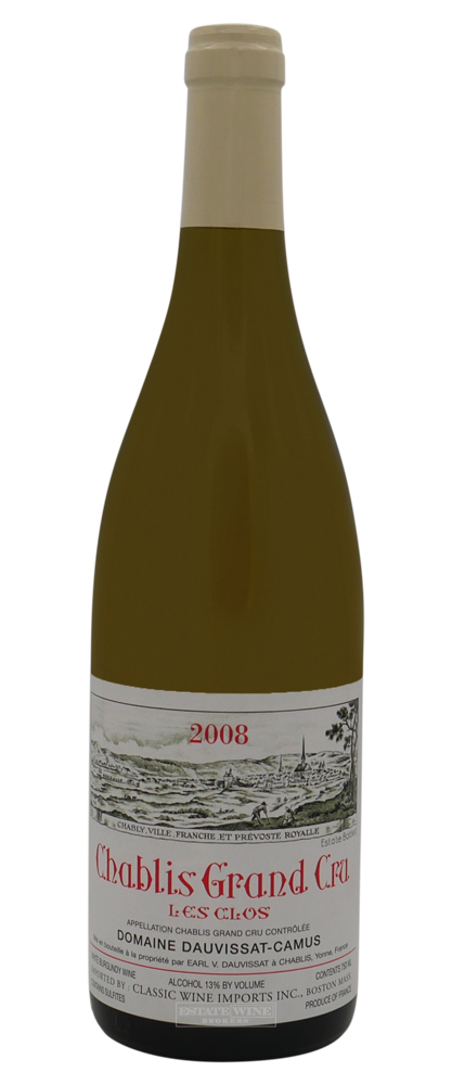 Rene et Vincent Dauvissat Chablis Le Clos Grand Cru 2008 750ml - 1