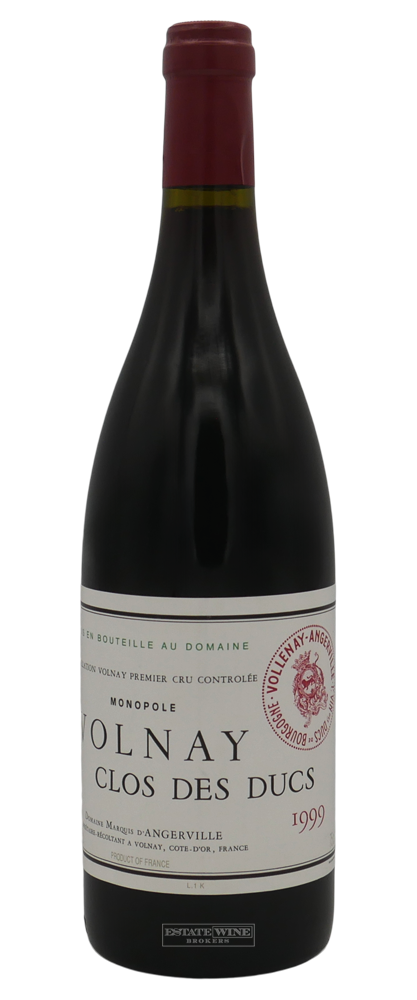 Domaine Marquis d'Angerville Volnay Clos des Ducs 1er Cru 1999 750ml - 1