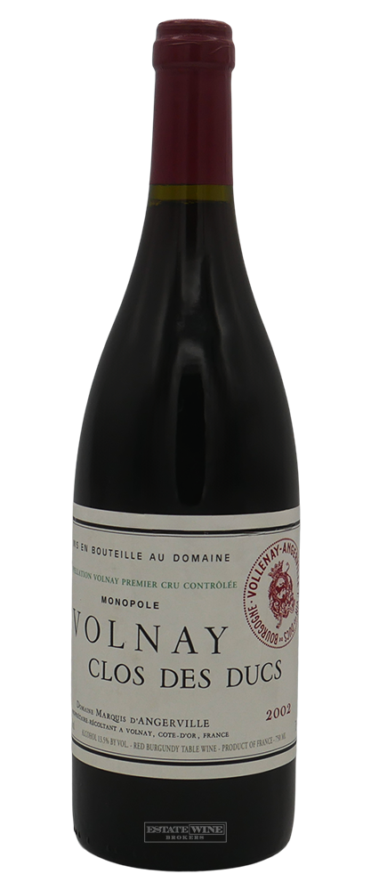 Domaine Marquis d'Angerville Volnay Clos des Ducs 1er Cru 2002 750ml - 2
