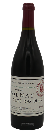 Domaine Marquis d'Angerville Volnay Clos des Ducs 1er Cru 2002 750ml - 2