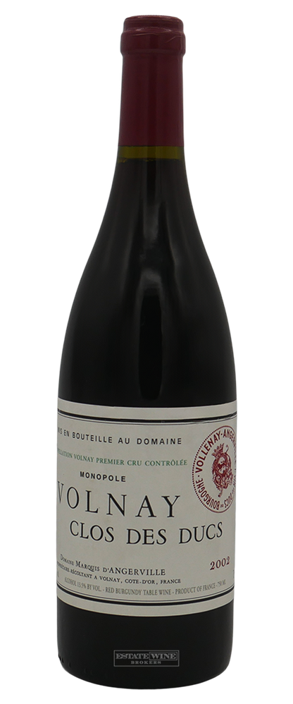 Domaine Marquis d'Angerville Volnay Clos des Ducs 1er Cru 2002 750ml - 2