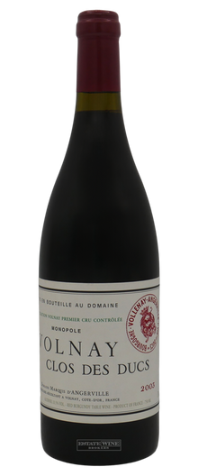 Domaine Marquis d'Angerville Volnay Clos des Ducs 1er Cru 2003 750ml - 1