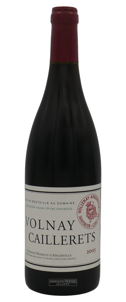Domaine Marquis d'Angerville Volnay Caillerets 1er Cru 2005 750ml - 1