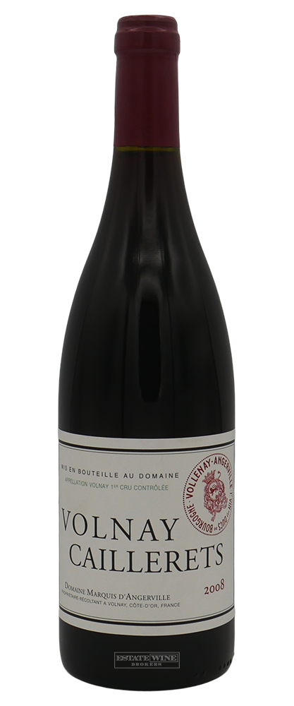 Domaine Marquis d'Angerville Volnay Caillerets 1er Cru 2008 750ml - 1