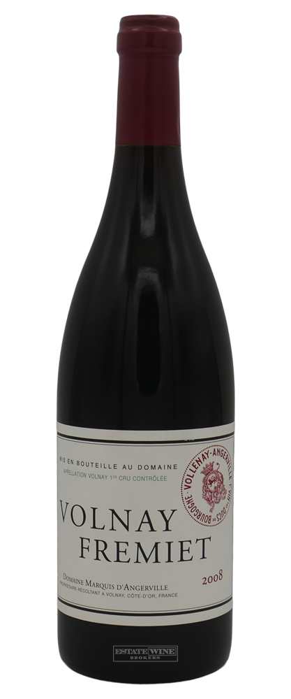 Domaine Marquis d'Angerville Volnay Fremiet 1er Cru 2008 750ml - 1