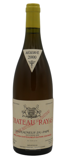 Chateau Rayas Chateauneuf-du-Pape Blanc 2000 750ml - 1