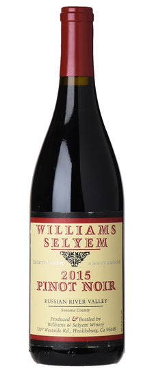 Williams Selyem Pinot Noir Russian River Valley 2015 750ml - 1