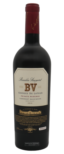 Beaulieu Vineyard Cabernet Sauvignon Georges de Latour Private Reserve Napa Valley 2018 750ml - 1