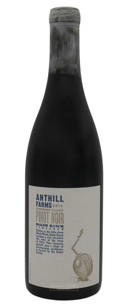 Anthill Farms Pinot Noir Baker Ranch Vineyard Anderson Valley 2014 750ml - 1