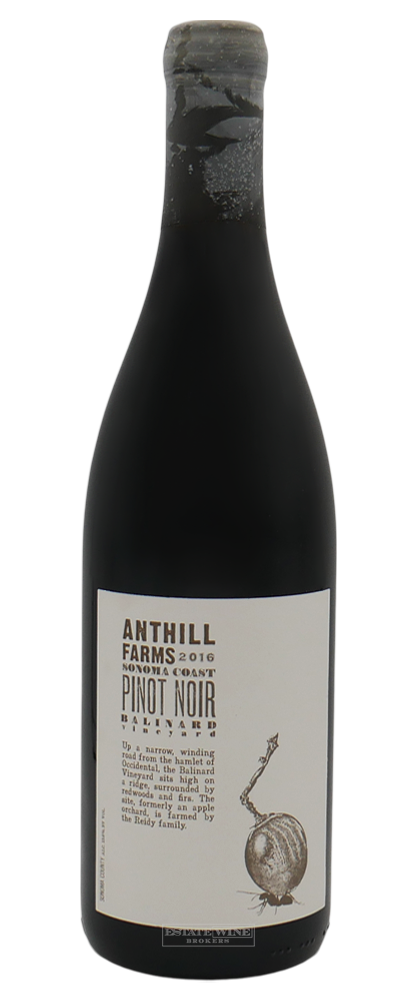 Anthill Farms Pinot Noir Balinard Vineyard Sonoma Coast 2016 750ml - 1