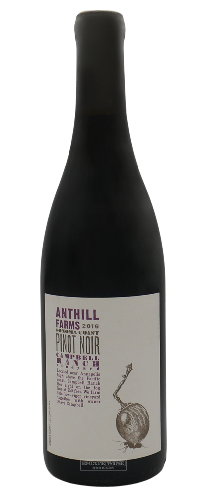 Anthill Farms Pinot Noir Campbell Ranch Vineyard Sonoma Coast 2016 750ml - 1