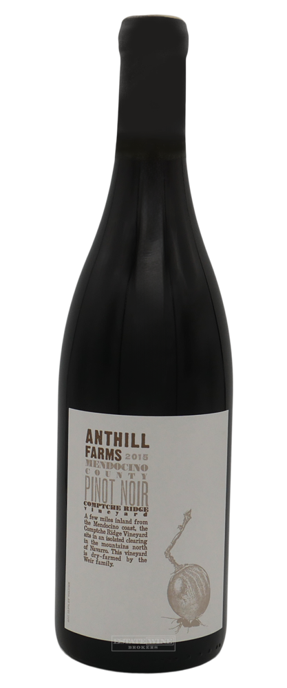 Anthill Farms Pinot Noir Comptche Ridge Vineyard Mendocino County 2015 750ml - 1