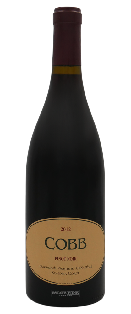 Cobb Pinot Noir Coastlands Vineyards 1906 Block Sonoma Coast 2012 750ml - 1