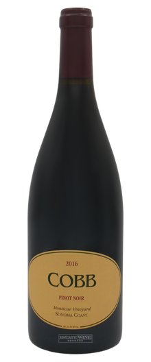 Cobb Pinot Noir Monticue Vineyard Sonoma Coast 2016 750ml - 1