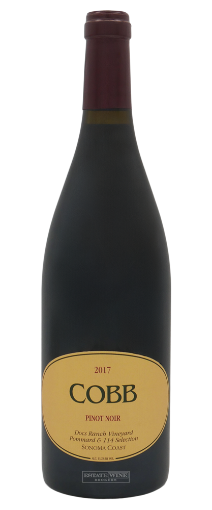 Cobb Pinot Noir Pommard & 114 Selection Docs Ranch Vineyard Sonoma Coast 2017 750ml - 1
