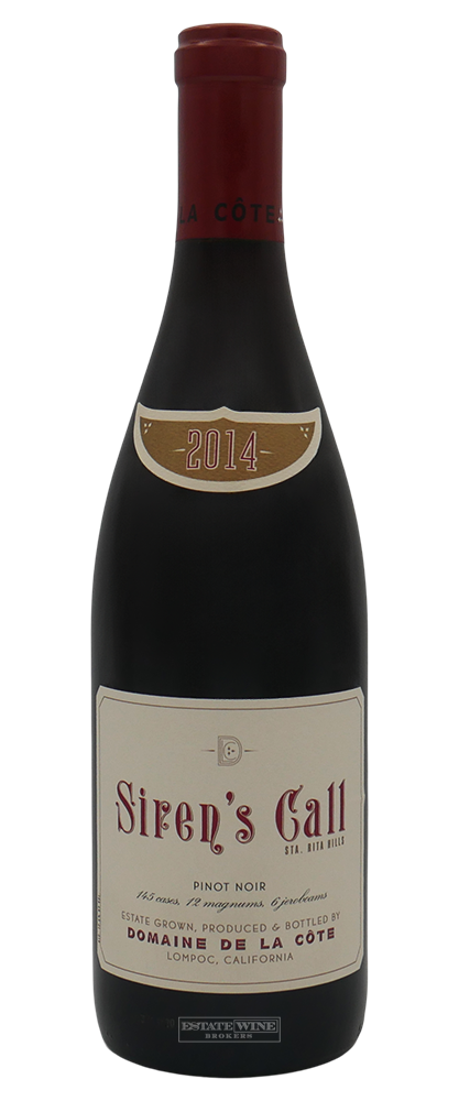 Domaine De La Cote Pinot Noir Sirens Call Sta. Rita Hills 2014 750ml - 1