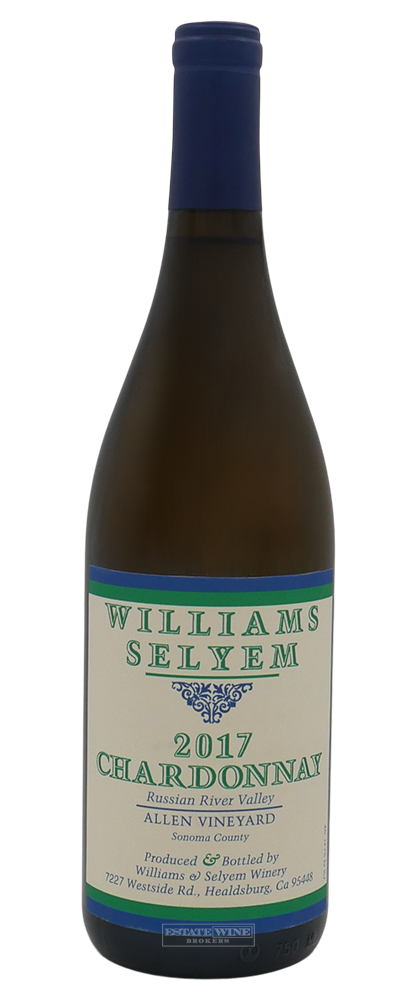 Williams Selyem Chardonnay Allen Vineyard Russian River Valley 2017 750ml - 1