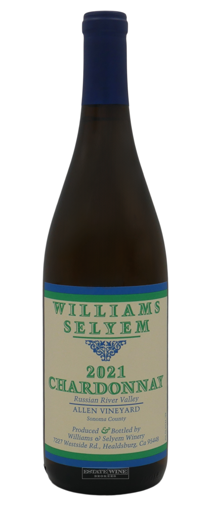 Williams Selyem Chardonnay Allen Vineyard Russian River Valley 2021 750ml - 1