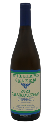 Williams Selyem Chardonnay Allen Vineyard Russian River Valley 2021 750ml - 1