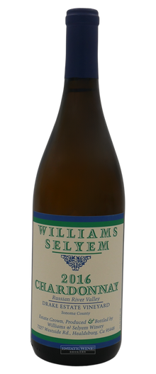 Williams Selyem Chardonnay Drake Estate Vineyard Russian River Valley 2016 750ml - 1