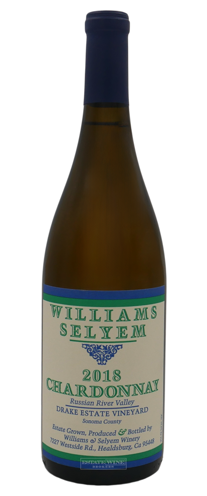Williams Selyem Chardonnay Drake Estate Vineyard Russian River Valley 2018 750ml - 1