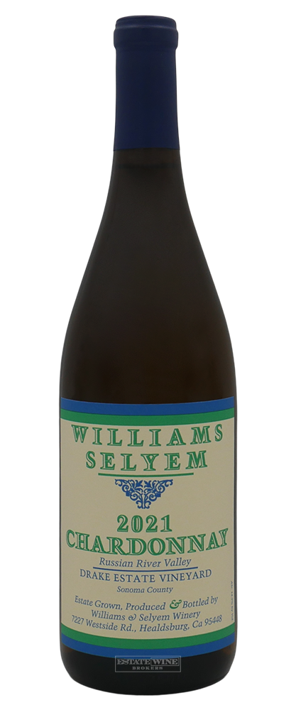 Williams Selyem Chardonnay Drake Estate Vineyard Russian River Valley 2021 750ml - 1
