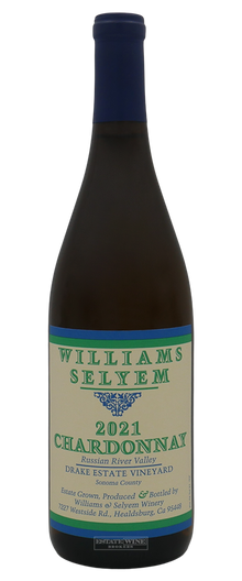 Williams Selyem Chardonnay Drake Estate Vineyard Russian River Valley 2021 750ml - 1