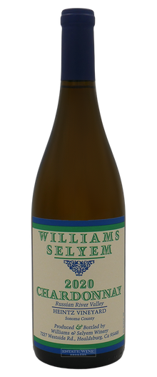 Williams Selyem Chardonnay Heintz Vineyard Russian River Valley 2020 750ml - 1
