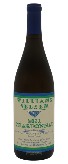 Williams Selyem Chardonnay Lewis MacGregor Estate Vineyard Russian River Valley 2021 750ml - 1
