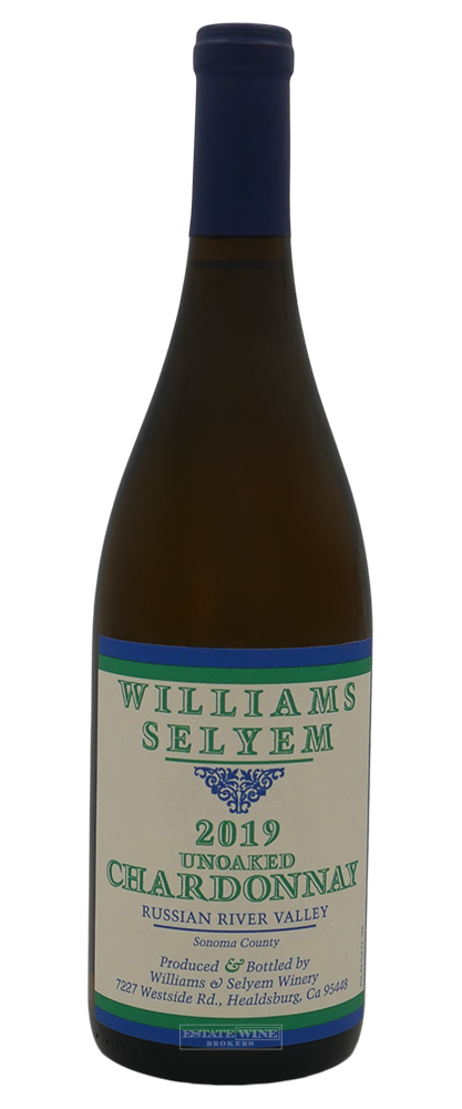 Williams Selyem Chardonnay Unoaked Russian River Valley 2019 750ml - 1