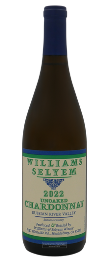 Williams Selyem Chardonnay Unoaked Russian River Valley 2022 750ml - 1