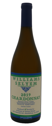 Williams Selyem Chardonnay Heintz Vineyard Russian River Valley 2019 750ml - 1