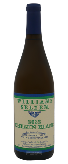 Williams Selyem Chenin Blanc Vista Verde Vineyard San Benito County 2016 750ml - 1