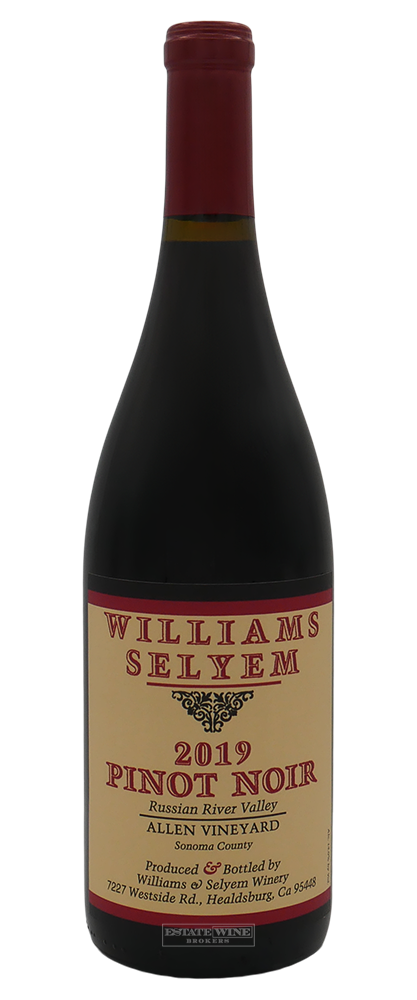 Williams Selyem Pinot Noir Allen Vineyard Russian River Valley 2019 750ml - 1