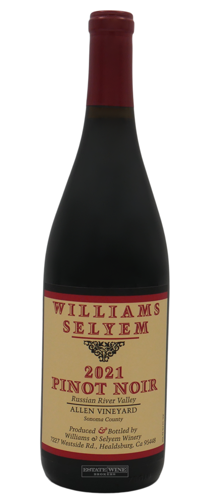 Williams Selyem Pinot Noir Allen Vineyard Russian River Valley 2021 750ml - 1