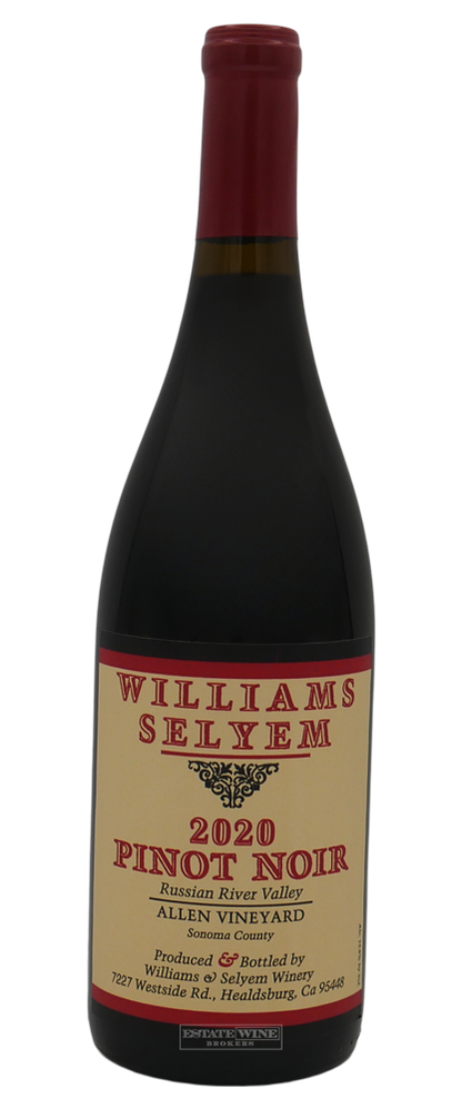 Williams Selyem Pinot Noir Allen Vineyard Russian River Valley 2020 750ml - 1