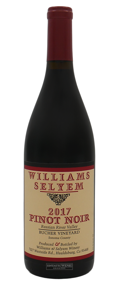 Williams Selyem Pinot Noir Bucher Vineyard Russian River Valley 2017 750ml - 1